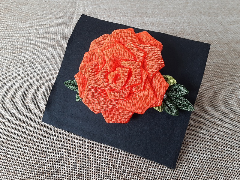 オレンジコサージュ オレンジコサージュ