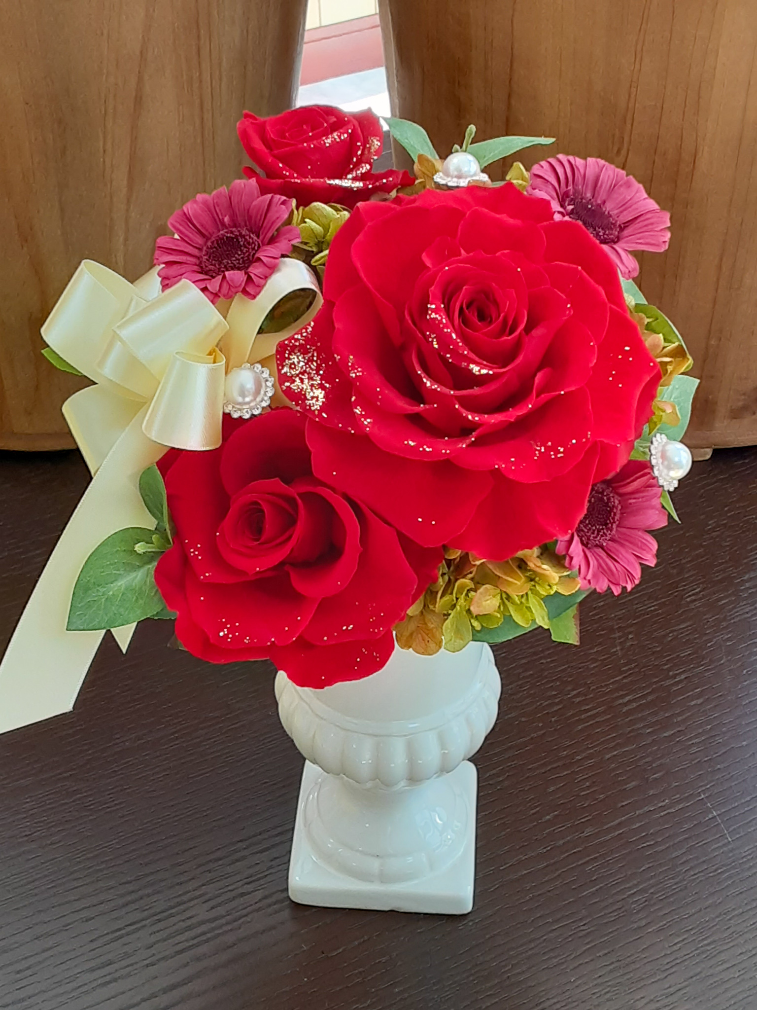 花瓶アレンジメント 花瓶アレンジメント