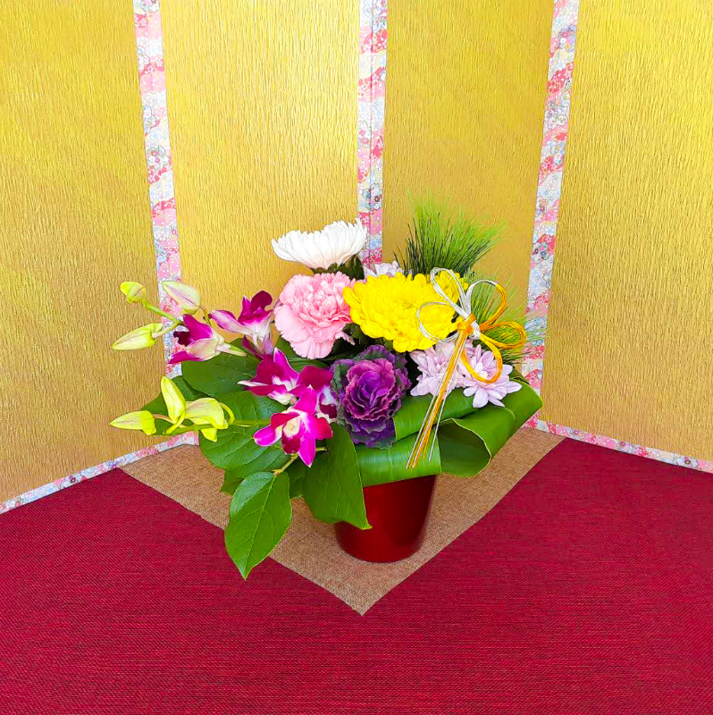 お正月アレンジメント（小）